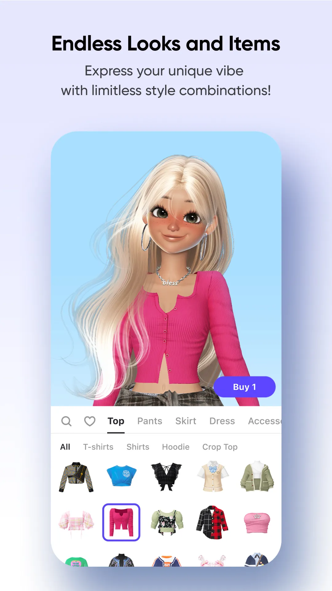 ZEPETO avatar social app, a hangout alternative to Roblox on Android