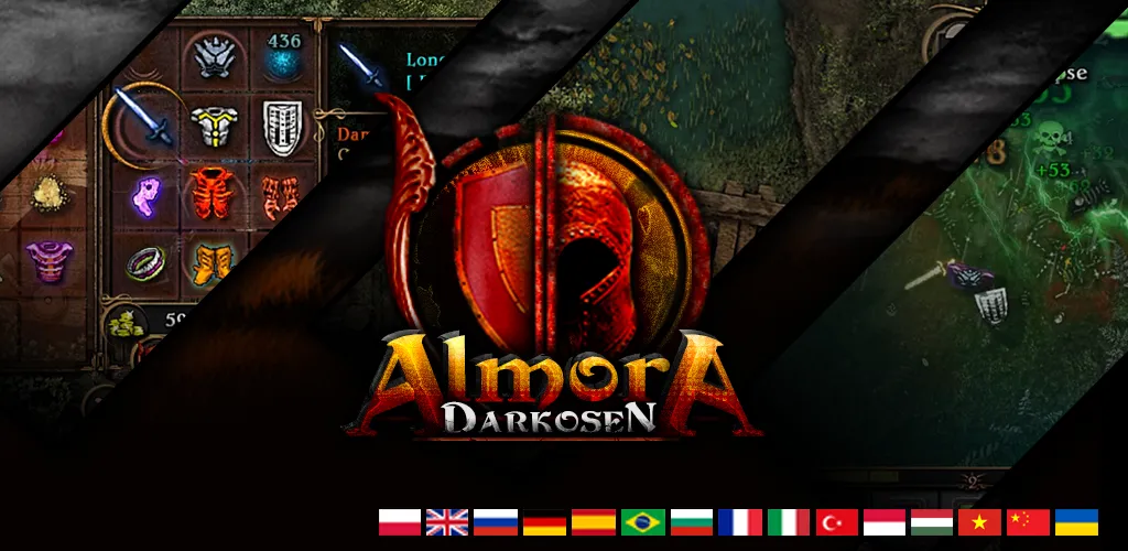 Almora Darkosen RPG, a retro pixel hack and slash for Android