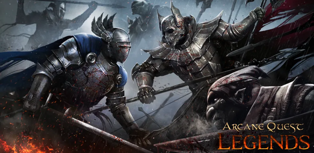 Arcane Quest Legends Offline, a free hack and slash for Android with no internet needed