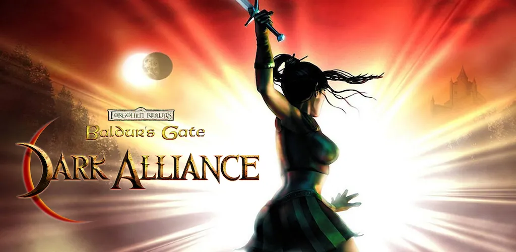 Baldur's Gate: Dark Alliance on Android, a paid Dungeons and Dragons action RPG