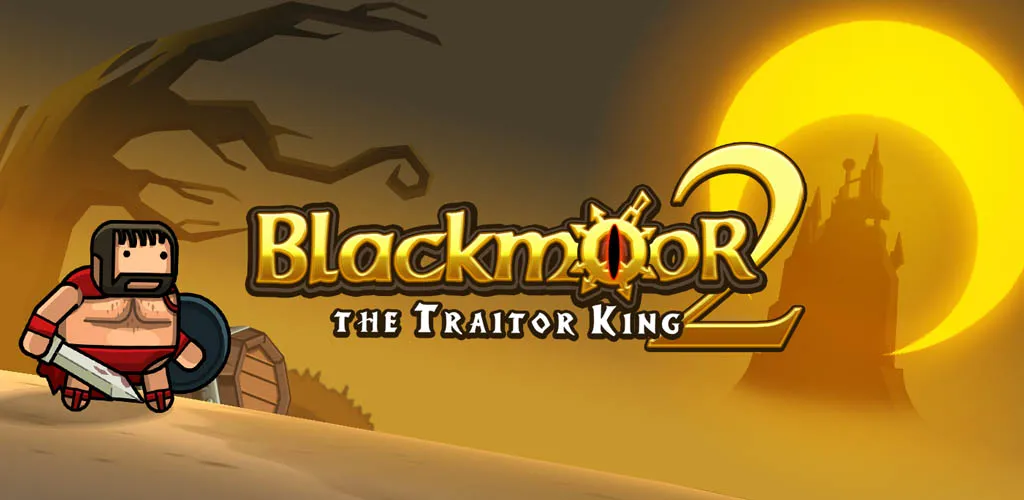 Blackmoor 2, a free arcade action platformer with hack and slash fights