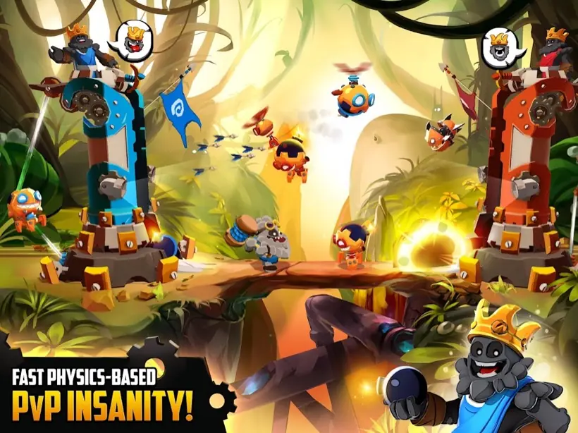 Badland Brawl official Google Play screenshot, a game like Clash Royale