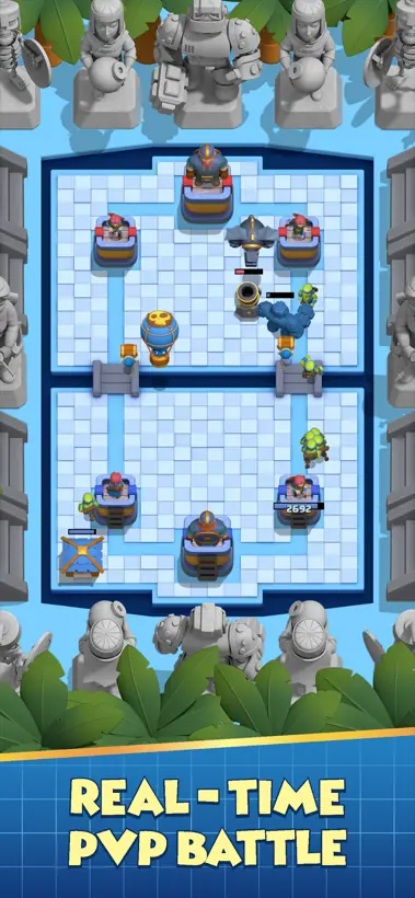 Boom Arena official Google Play screenshot, a game like Clash Royale