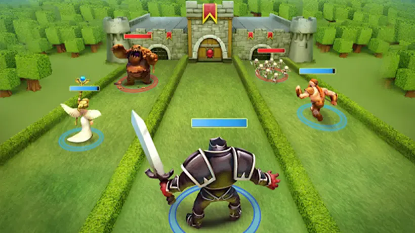 Castle Crush: Epic Battle official Google Play screenshot, a game like Clash Royale