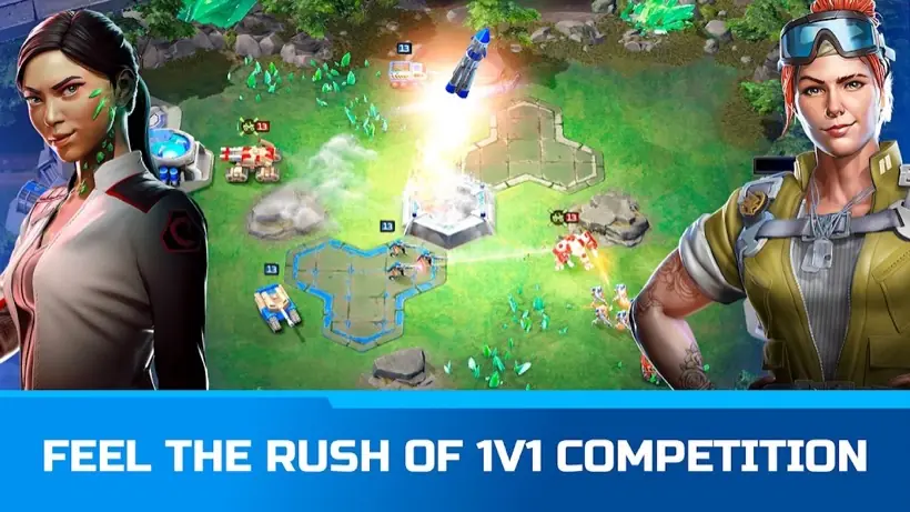 Command & Conquer: Rivals PVP official Google Play screenshot, a game like Clash Royale