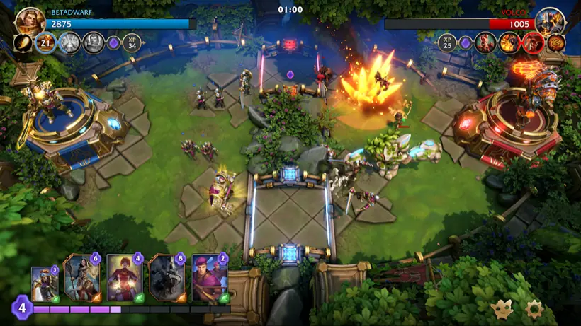 Minion Masters official Google Play screenshot, a game like Clash Royale