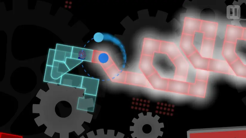 A Dance of Fire and Ice official Google Play screenshot, one of the games like Geometry Dash