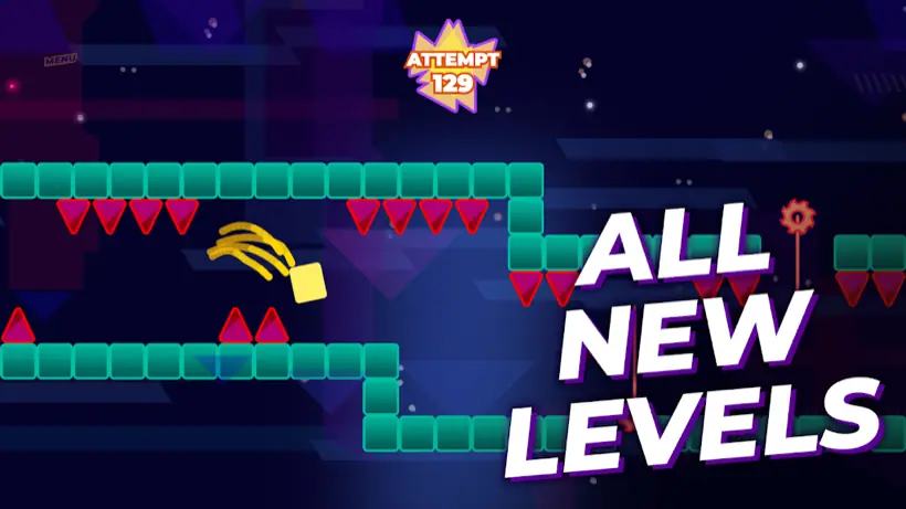 The Impossible Game 2 official Google Play screenshot, one of the games like Geometry Dash