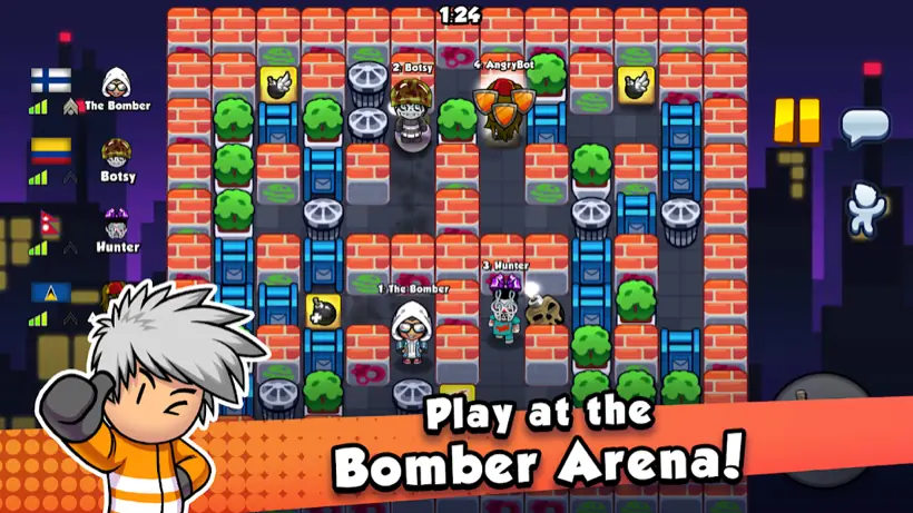 Bomber Friends official Google Play screenshot, a game like Stumble Guys