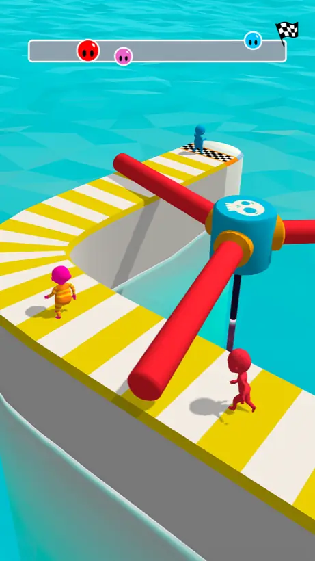 Fun Race 3D official Google Play screenshot, a game like Stumble Guys