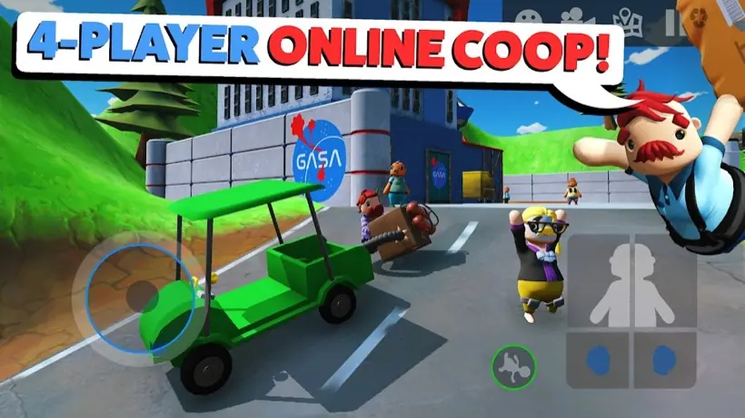 Totally Reliable Delivery official Google Play screenshot, a game like Stumble Guys
