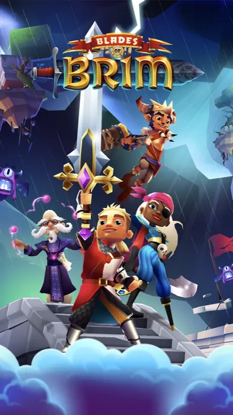 Blades of Brim official Google Play screenshot, a game like Subway Surfers