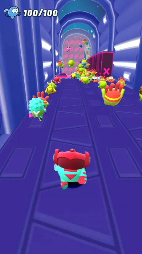 Om Nom: Run official Google Play screenshot, a game like Subway Surfers