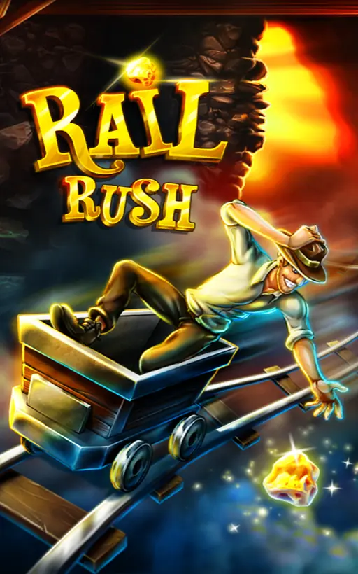 Rail Rush official Google Play screenshot, a game like Subway Surfers