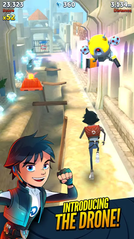 Agent Dash official Google Play screenshot, a game like Temple Run