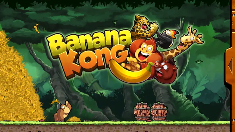 Banana Kong official Google Play screenshot, a game like Temple Run