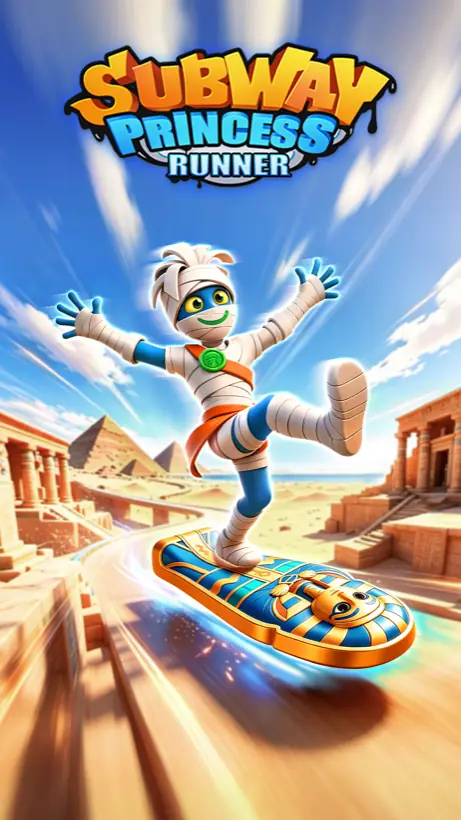 Subway Princess Runner official Google Play screenshot, a game like Temple Run